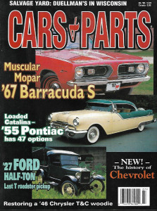 CARS & PARTS 2000 JULY - '67 BARRACUDA S, '55 CATALINA, '27 FORD HALF-TON